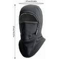 thumbnail image 6 of Unisex windproof and warm balaclava, multifunctional fleece hat, and outdoor multifunctional winter face mask, 6 of 7