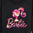 thumbnail image 3 of Barbie - Easter - Spring Daisy Pattern - Women's Lightweight French Terry Long Sleeve Shirt, 3 of 5