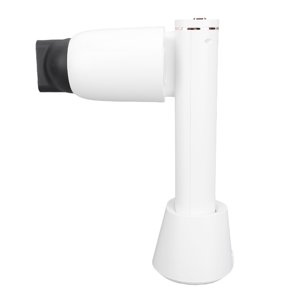 Cordless Hair Dryer, Overheat Guard 2 Gears Rechargeable Blow Dryer Wavy Heating Wires  for Dormitory