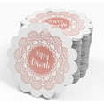 thumbnail image 4 of Inkdotpot Étiquette de Bouteille Happy Diwali en Feuille d'Or Rose Véritable 50 Pcs, 4 of 6