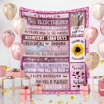 thumbnail image 2 of LHSHID 16th Birthday Gifts for Girls Blanket Sweet 16 Gifts for Girls Gifts for 16 Year Old Girl Daughter Sweet Sixteen Gift Ideas for Girl 16th Birthday Decorations Throw Blankets 50"x60", 2 of 6