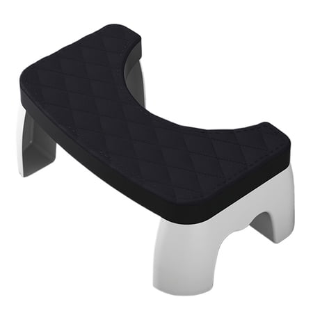 Kripyery Toilet Potty Stool 7 Inch Heavy Duty Easy Healthy Bowel Movements Relieve Hemorrhoids Constipation Ergonomic Toilet Stool