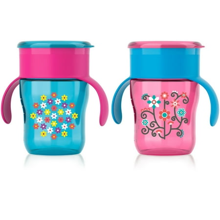 Philips Avent My Natural Drinking Cup Spoutless Sippy Cup - 2 pack