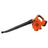 BLACK+DECKER 20V MAX 120 MPH at 400 CFM Battery Powered Cordless Leaf Blower, Lightweight Design