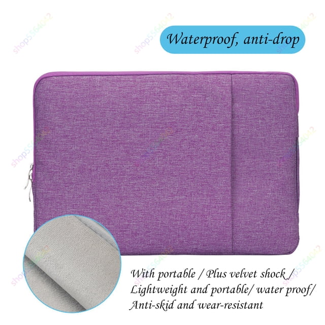2024 New Tablet Handbag Case for Samsung Galaxy Tab S6 Lite 10.4 Inch SM-P625 P620 P613 P610 Waterproof Pouch Bag Cover A8 10.5 Purple A9 Plus 11 Inch