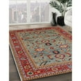 thumbnail image 2 of Ahgly Company Indoor Rectangle Mid-Century Modern Brown Oriental Area Rugs, 3' x 5', 2 of 6