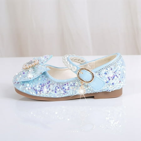 

Akiihool Dressy Sandals Baby Girl Wide Baby Girls Sandals Summer Flowers Shoe Rubber Toddler First Walkers Dress Outdoor Shoes (Light Blue 13.5)