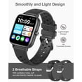 thumbnail image 2 of Reloj inteligente Fitoncloud Fitoncloud con Bluetooth IP68 para mujer, 2 of 7