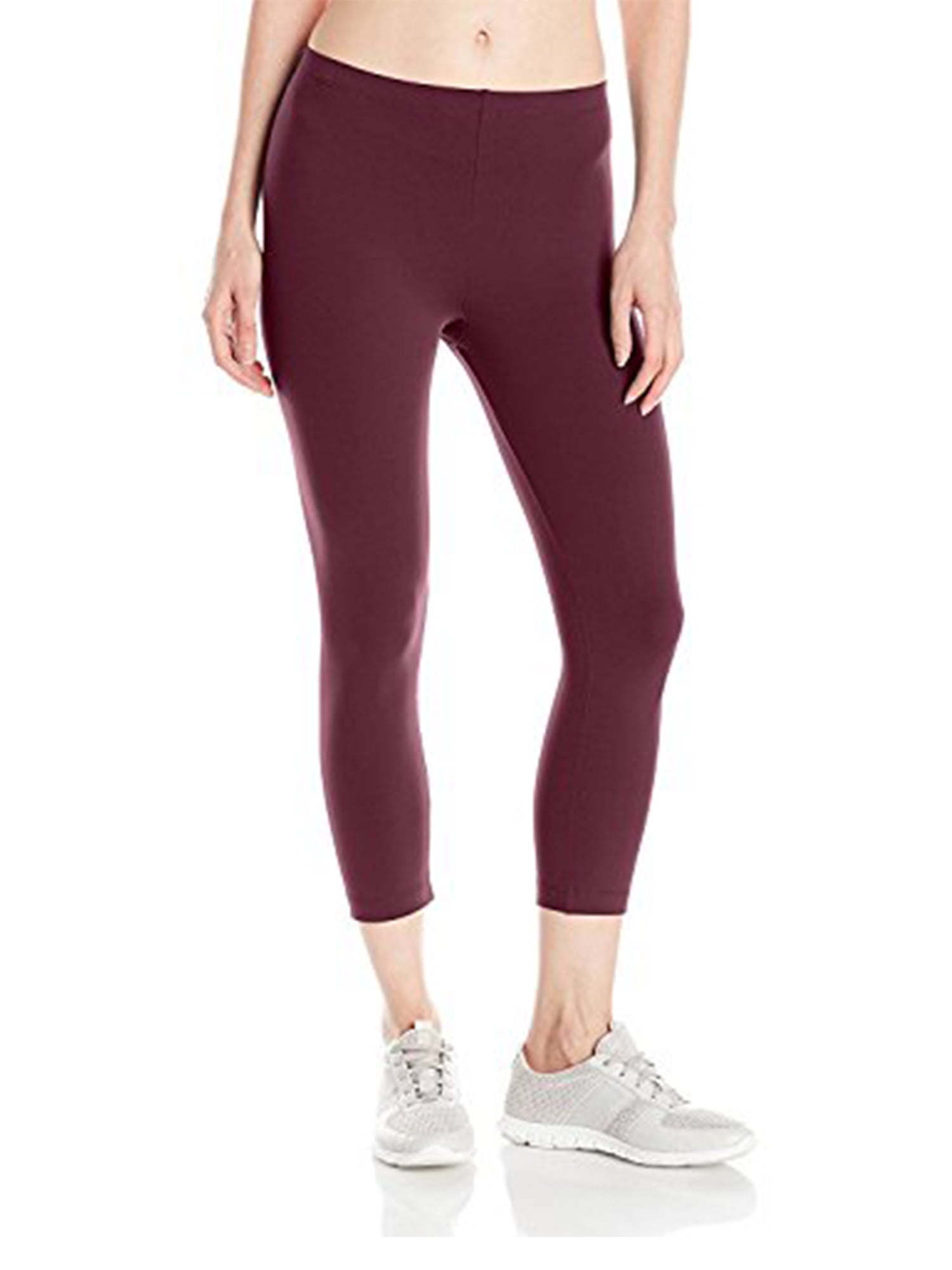 Emmalise Women's Layering Leggings Cotton Blend Bottom Pants Capri