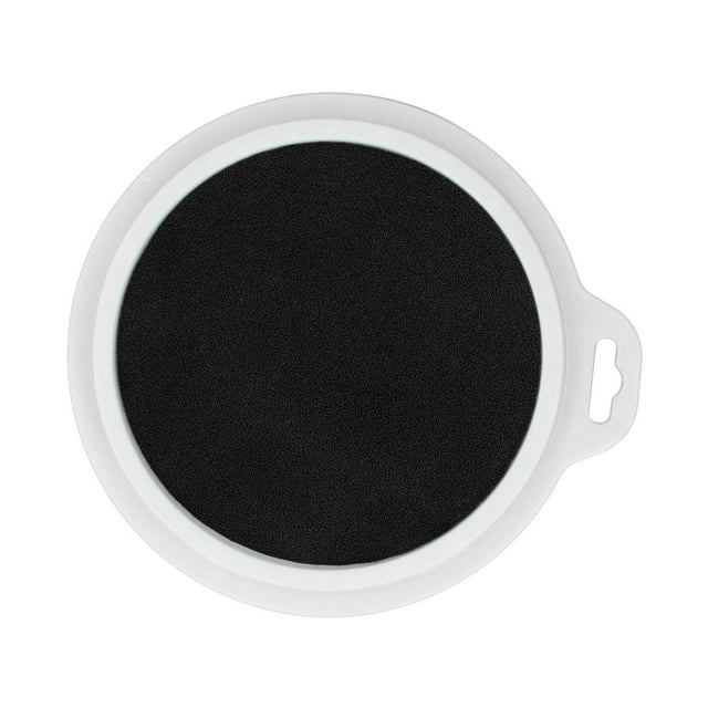 Round Ink Pad Fingerprint Ink Pad Washable Ink Pad Round Craft Ink Pads Kids DIY Graffiti Fingerprint Ink Pad For Wood Fabric Scrapbook Black