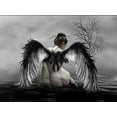 thumbnail image 2 of Babette 32x25 Black Ornate Wood Framed with Double Matting Museum Art Print Titled - The tree of lost souls, 2 of 4