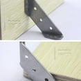 thumbnail image 3 of Furniture Triangle Bracket Stainless Steel 4/8 Multifunctional Right Angle Support Thickened Universal Connector, 3 of 8