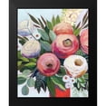 thumbnail image 2 of Popp, Grace 15x18 Black Modern Framed Museum Art Print Titled - Lustrous Bouquet II, 2 of 5