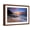 Brown Frame, variant on Art.com Sunset over the Na Pali Coast from Ke'e Beach, Haena State Park, Kauai, Hawaii, USA Stretched Canvas Print Wall Art by Russ Bishop, 18" x 12"