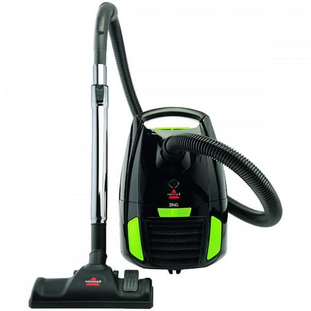 bissell vacuum zing 1668 canister bagged cleaner walmart