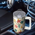 thumbnail image 4 of 40oz Holiday Tumbler with Christmas Bells Lid Straw Stainless Steel Double Wall Insulated Cup Gifts, 4 of 4