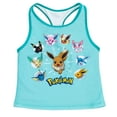 thumbnail image 3 of Pokemon Eevee Racerback UPF 50+ Tankini Top and Swim Shorts Outfit Set Little Kid to Big Kid, 3 of 5