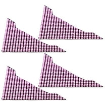 Masteelf 4 Pcs Bumper Guard Protector Sticker Anti-collision Strips for Cars Pink