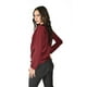 thumbnail image 3 of Blusa elegante de sati­n Roman Fashion /Juvenil, 1787 (Vino) vino M, 3 of 5