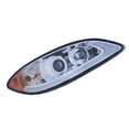 thumbnail image 2 of For International Prostar 2008-2018 Headlight Passenger Side | LED Bar | Direction Light Bulb Type | Chrome Housing, 2 of 5