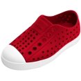 thumbnail image 1 of Zapatillas Jefferson para Niños Native Shoes Rojo Rubí con Blanco Shell Talla 4, 1 of 3