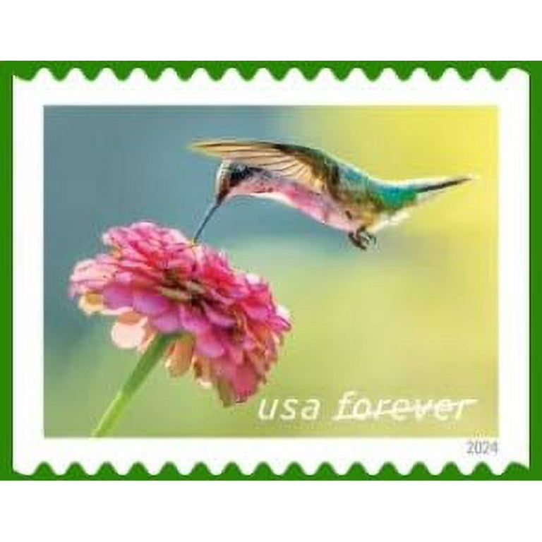 USPS Garden Delights Forever Postage Stamps 2024, 20 Booklet