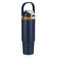 thumbnail image 5 of Ozark Trail 30oz Vacuum-Insulated Stainless Steel Dual Lid Insulated Tumbler, Double Wall Vacuum Insulated Travel Tumbler with Sip & Chug Lid, Blue Cove, 5 of 19