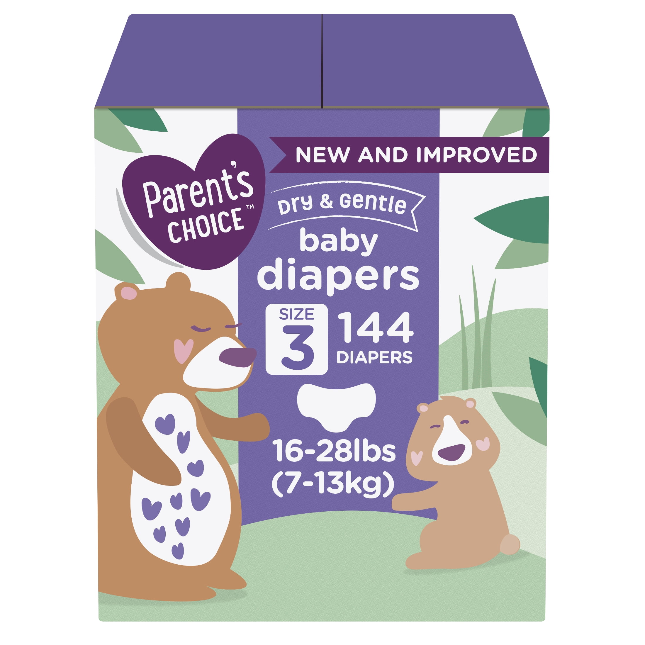 parent's choice dry and gentle baby diapers