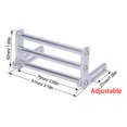thumbnail image 3 of Baohd RCGOFOLLOW Aluminum Alloy Durable Front And Rear Bumper Wear-resistant Rc Front And Rear Bumper For 1/10 Axial Silver, 3 of 6