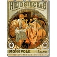 thumbnail image 1 of Ceramic Tile Mural-Alphonse Mucha Poster Art Custom Tile Mural 10. 36" w x 48" h using (12) 12 x 12 ceramic tiles, 1 of 3