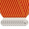thumbnail image 1 of Unique Bargains 2 Inch Olympic Style Silver Award Medals 2nd Prize with Neck Ribbon, 12 Pieces, 1 of 6