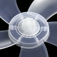 thumbnail image 5 of Aspas del ventilador 5 hojas Aspas del ventilador de mesa de plástico de repuesto Aspas del ventilador del pedestal, 5 of 5
