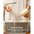 thumbnail image 2 of 3-in-1 Hand Mixer, hand mixer electric handheld with Garlic Chopper to Cutting Onions, Peppers, 3-Speed Self-Control Electric Mixer with Type-C Charging Cable for Whipping or Mixing Eggs, Cream, 2 of 10