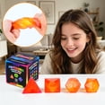 thumbnail image 5 of Cubes PolySquish Discovery Series – Squishy Collectible Geometric Toy – Mystery Sensory Fidget for Stress Relief, STEM Learning & Tactile Play – 16 to Collect with Rare Variants, 5 of 8