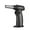 Black, variant on TOPRenddon Windproof Lighter,Metal Lighter Direct Blast Flameproof Burner Outdoor Barbecue Kitchen Baking Lighter,Green Energy Favorite Lighter with Safe Button for Home Kitchen(Without Gas)