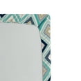 thumbnail image 2 of Ambesonne Colorful Fitted Sheet, Dots Rhombus Diamond, Twin Size, Multicolor Turquoise, 2 of 2