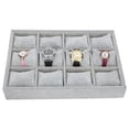 thumbnail image 1 of Caja de almacenamiento de relojes, 12 rejillas Almacenamiento de relojes Organizador de relojes Estuche de almacenamiento de relojes Confiabilidad excepcional Jadeshay A, 1 of 8