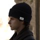 thumbnail image 1 of Gorro de invierno para hombre, pasamontañas de punto, gorro de lana, resistente al viento, a prueba de frío, capucha, máscara, gorro cálido para el frío, 1 of 4