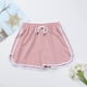 thumbnail image 3 of MKLEKYY Pantalones Cortos de Verano para Mujer, Informales, de Cintura Elástica y con Bolsillos, 3 of 4