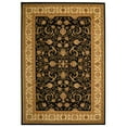 thumbnail image 3 of SAFAVIEH Lyndhurst Priscilla Traditional Bordered Runner Rug, Black/Ivory, 2'3" x 8', 3 of 5