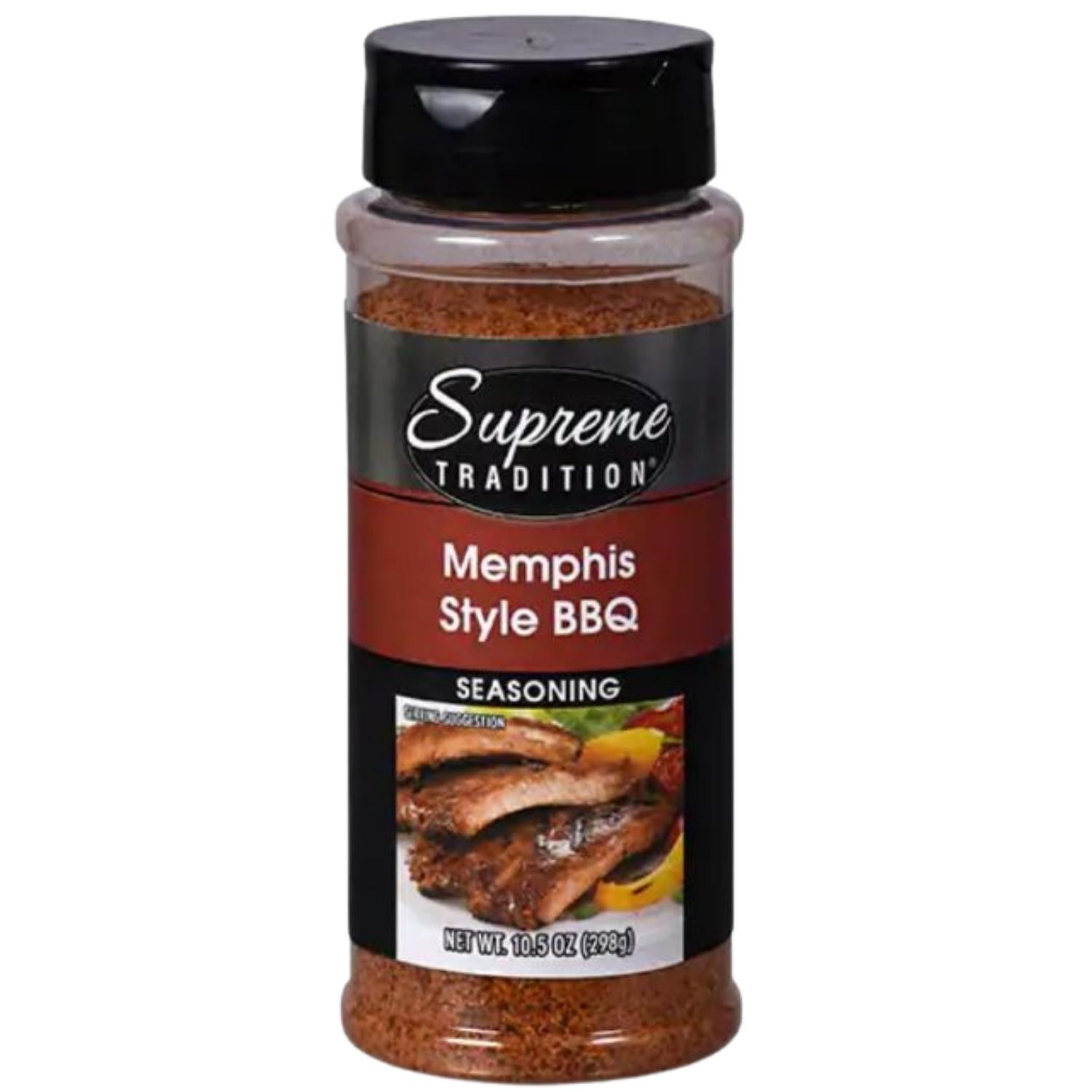 NS Supreme Tradition Memphis Style Barbecue Seasoning, 10.5 oz. Bottles