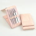 thumbnail image 2 of 5 Pcs Kit de Retrait des Points Noirs Professionnel en Acier Inoxydable Outil Extracteur de Boutons et Comédons Kit de Retrait de l'Acné, 2 of 10