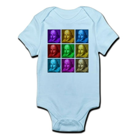 

CafePress - Shakespeare Pop Art Infant Bodysuit - Baby Light Bodysuit