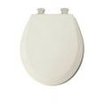 thumbnail image 2 of Bemis 46EC346 Toilet Seat Round Wood - Biscuit, 2 of 5