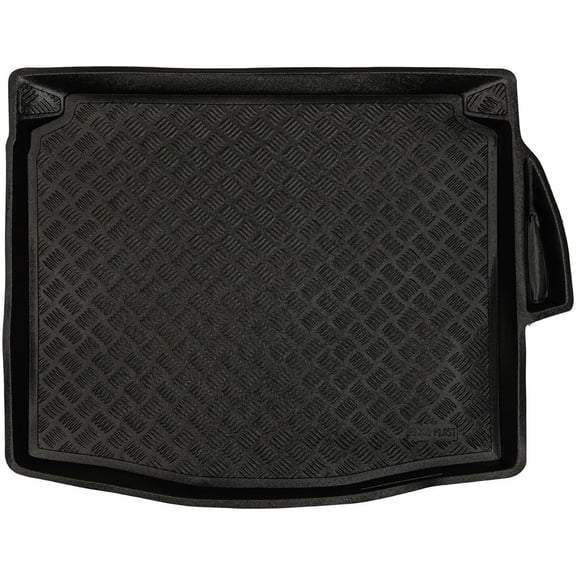 Rezaw-Plast Cargo Liner for Toyota Corolla Cross FWD 2022–2025 – Custom Fit Trunk Mat – All-Weather PE Material, 1/16" Thick, Odorless, Anti-Scratch, Raised Edges, Anti-Slip, Durable – Black
