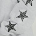 thumbnail image 4 of Women's Gameday Couture  Ash Las Vegas Raiders Resilience Relaxed Rhinestone Pullover Sweatshirt, 4 of 6