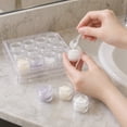 thumbnail image 5 of Small Plastic Storage Containers 12 Pack with Lid for Craft and Jewelry Storage, 5 of 6