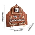 thumbnail image 3 of Sokhug Ramadan Countdown Calendar 2026, Wooden Table Decor for Home, Holiday Gift for Family, 3 of 9