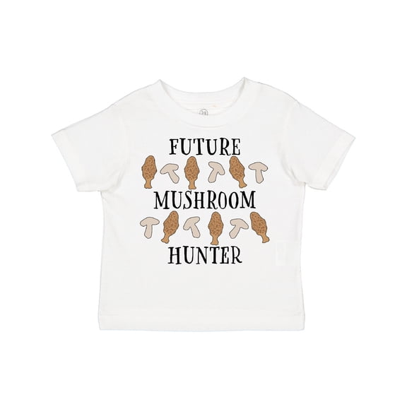 Inktastic Future Mushroom Hunter- Mushrooms and Morels Boys or Girls Toddler T-Shirt