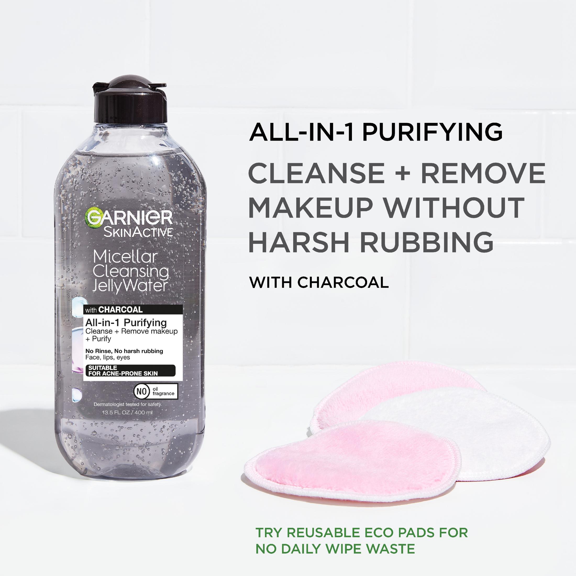 Garnier SkinActive Micellar Cleansing Jelly Water All in 1 Purifying, 13.5 fl oz - image 4 of 8